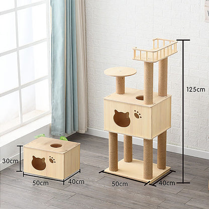 Wholesale cat climbing frame cat jumping platform cat scratching column cat claw grinding toy cute fashion cat toy cat nest