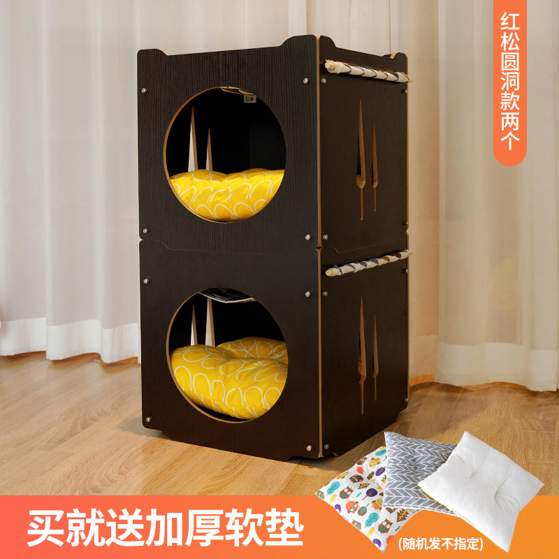 Wholesale Cat Nest Four Seasons Stackable Cat Bed House Furniture House Pet Supplies Cat Hammock