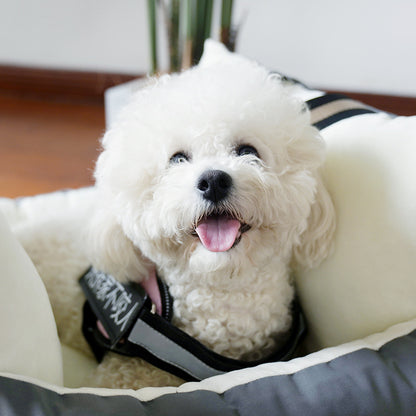 Wholesale pet car safety seat, doghouse pad, doghouse double-sided fabric, fully removable and washable pet products