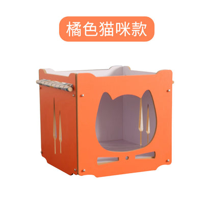 Wholesale cat litter, cat hammock cat tree cat box closed Yueshang cat litter cat pad