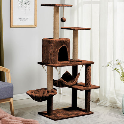 Wholesale Pet Toys Wooden Cat Nest Cat Tree Cat Scratch Post Cat Hammock Cat Climbing Lookout Cat Climbing Frame