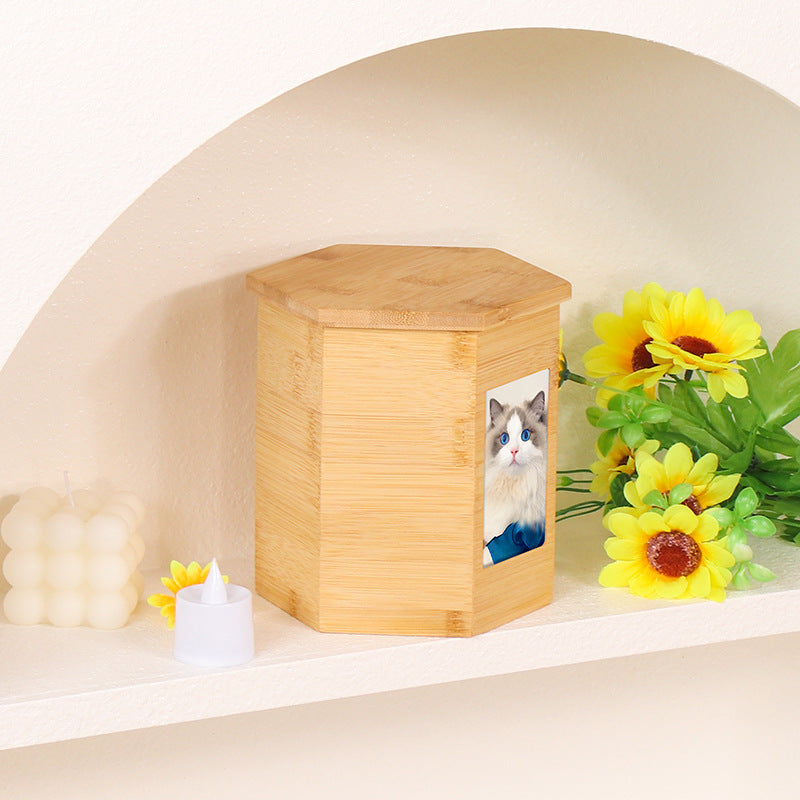 Pet Angel Urn Dog Cat Pet Memorial Cremation Kitten Puppy Cremation Funeral Box