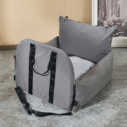 Wholesale Pet Car Holder Kennel Comfortable Warm Comfort Car with Travel Cat Dog Pet Car Seat