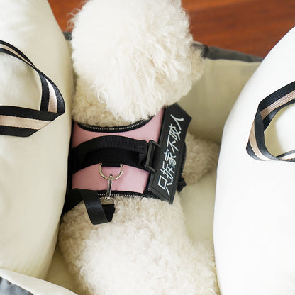 Wholesale pet car safety seat, doghouse pad, doghouse double-sided fabric, fully removable and washable pet products