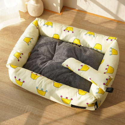 Wholesale Pet Kennel Cat Nest Dog Mat Golden Retriever Teddy Warm Four Seasons Nest Mat Pet Supplies