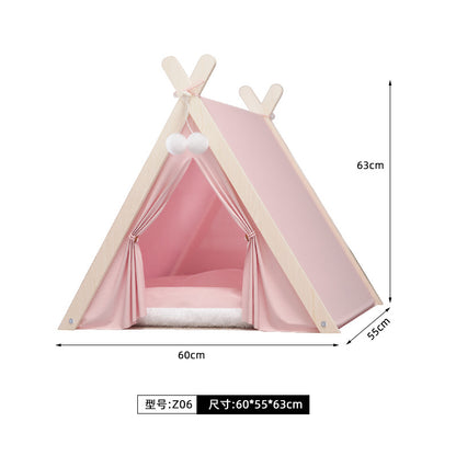 Wholesale Pet Tent Kennel Four Seasons Universal Cat Delivery Room Closed Pine Winter Warm Cat Tent Cat Nest