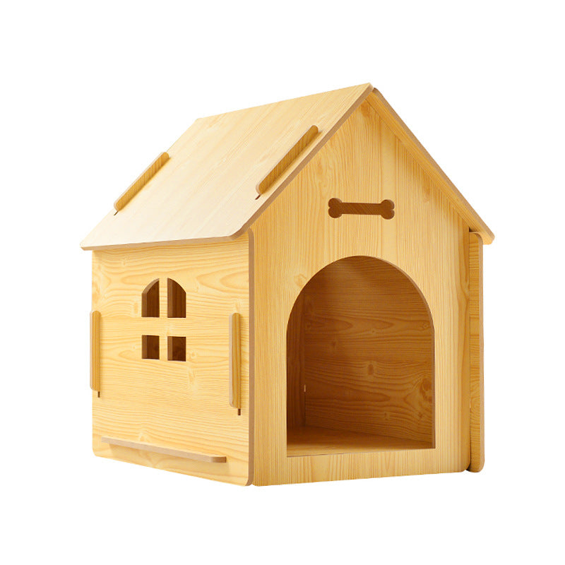 Wholesale pet dog house removable and easy to install Four Seasons cat nest wooden house dog cage indoor and outdoor universal