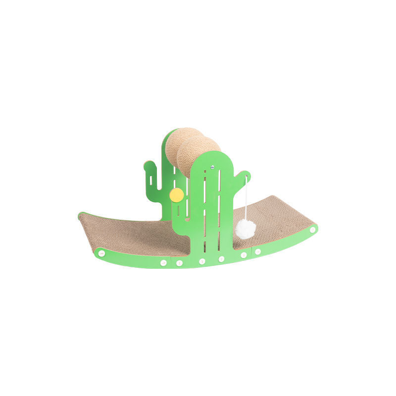 Cactus shaker sofa cat scratching board is durable and does not drop debris corrugated large cat scratching to relieve boredom toy cat scratching board