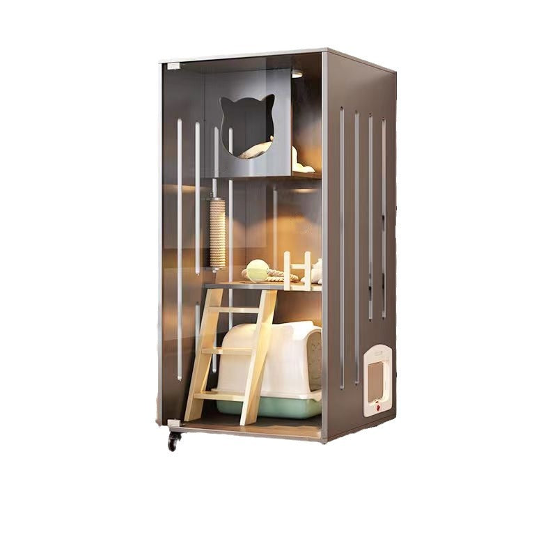 Cat Cage Cat Villa Pet Cabinet Large Free Space Luxury Cat Cat House Cat House Cat House Pet Cabinet