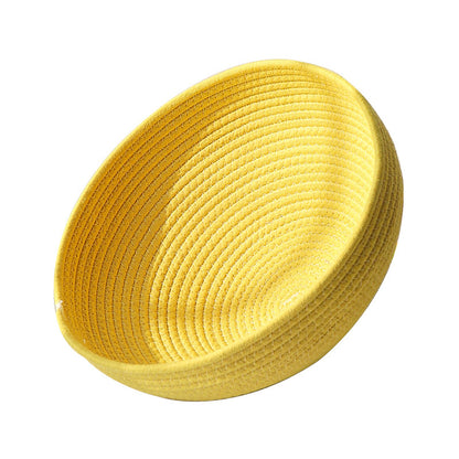 Space capsule cat nest cushion cotton rope woven, cool and breathable, universal in all seasons