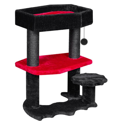 Wholesale cat tree spacious cat apartment bat shape durable sisal scratch column amazon explosion cat climbing frame cat nest
