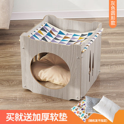 Wholesale Cat Nest Four Seasons Stackable Cat Bed House Furniture House Pet Supplies Cat Hammock
