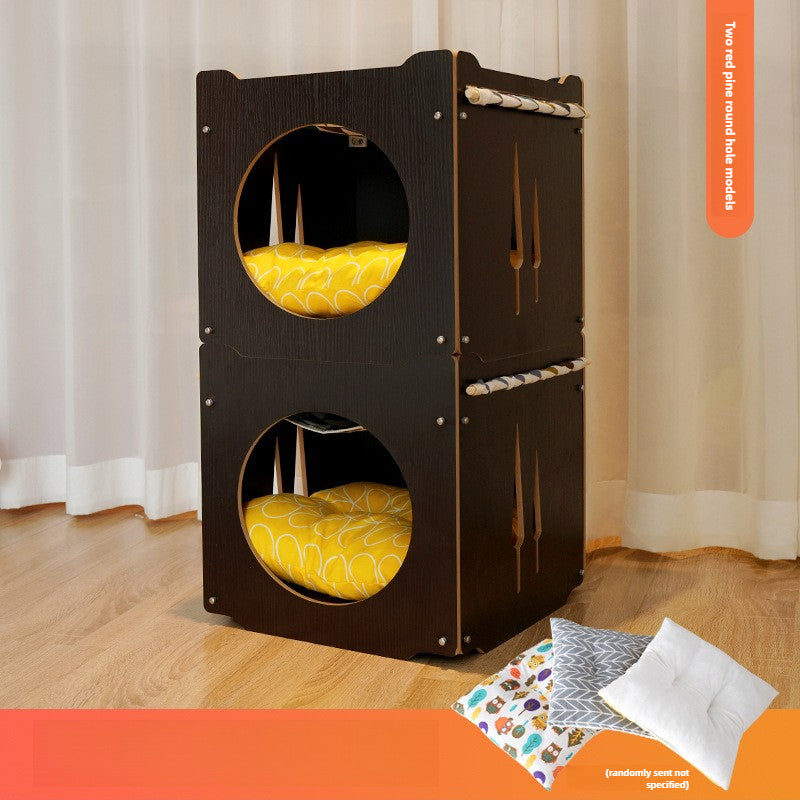 Wholesale Cat Nest Four Seasons Stackable Cat Bed House Furniture House Pet Supplies Cat Hammock