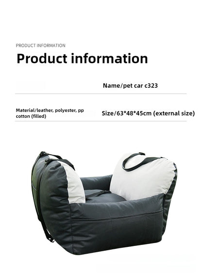 Wholesale Car Waterproof Kennel Car Pet Car Pad Cat Safety Seat Co-pilot's Dock Teddy Pomeranian