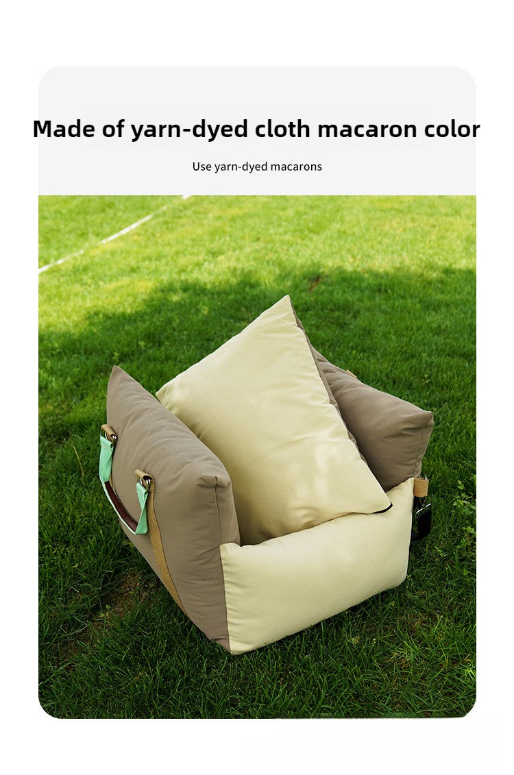 Wholesale Car Dog Foreign Trade Removable and Washable Pet Nest Pet Car Safety Seat Dual-purpose Nest Comfortable Than Bear Pomeranian