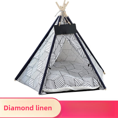 Wholesale Pet Tent Cat Kennel Rabbit Teddy Bee Bear Nest Four Seasons Cat Dog Tent Nest