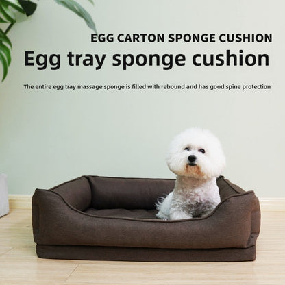 Wholesale pet seat cushion pet kennel small dog teddy pit bull kennel egg tray sponge seat cushion