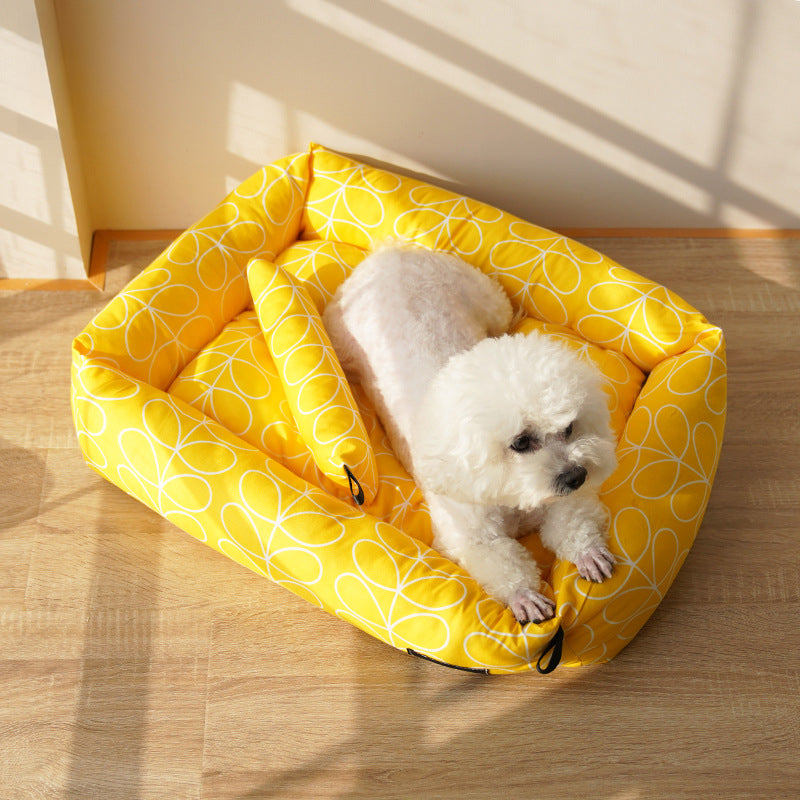 Wholesale Pet Kennel Cat Nest Dog Mat Golden Retriever Teddy Warm Four Seasons Nest Mat Pet Supplies