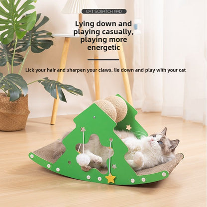 Cactus shaker sofa cat scratching board is durable and does not drop debris corrugated large cat scratching to relieve boredom toy cat scratching board