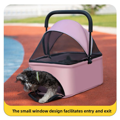 Wholesale Small Basket Pet Dog Dog Cat Teddy Going Out Light Basket Bag Car Foldable