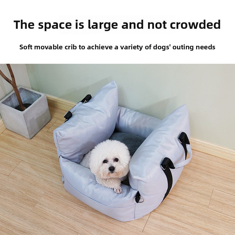 Wholesale waterproof car pet nest fabric easy to clean detachable pet nest portable home
