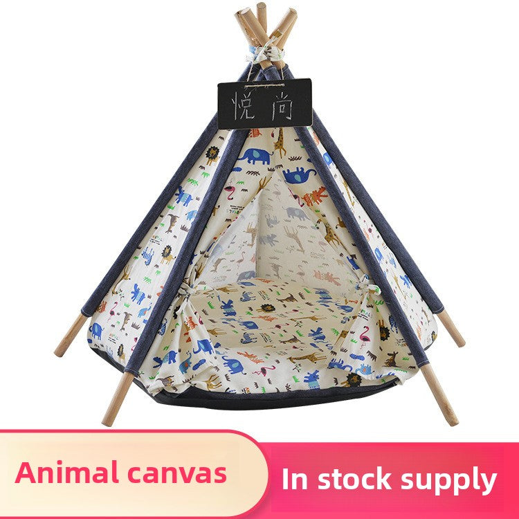 Wholesale Pet Tent Cat Kennel Rabbit Teddy Bee Bear Nest Four Seasons Cat Dog Tent Nest