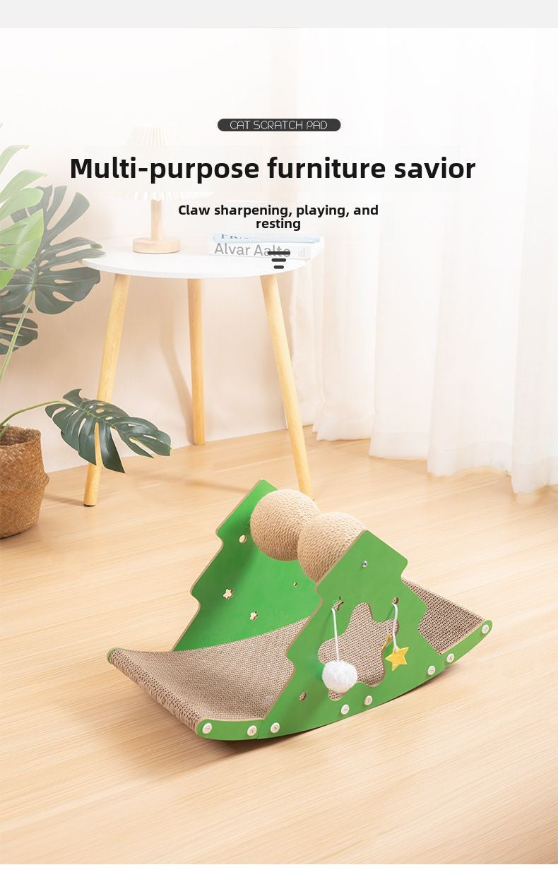 Cactus shaker sofa cat scratching board is durable and does not drop debris corrugated large cat scratching to relieve boredom toy cat scratching board