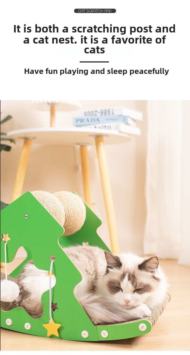 Cactus shaker sofa cat scratching board is durable and does not drop debris corrugated large cat scratching to relieve boredom toy cat scratching board