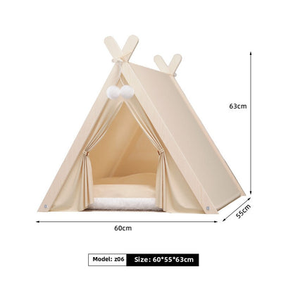 Wholesale Pet Tent Kennel Four Seasons Universal Cat Delivery Room Closed Pine Winter Warm Cat Tent Cat Nest