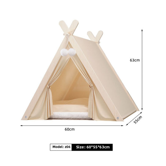 Wholesale Pet Tent Kennel Four Seasons Universal Cat Delivery Room Closed Pine Winter Warm Cat Tent Cat Nest