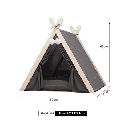 Wholesale Pet Tent Kennel Four Seasons Universal Cat Delivery Room Closed Pine Winter Warm Cat Tent Cat Nest
