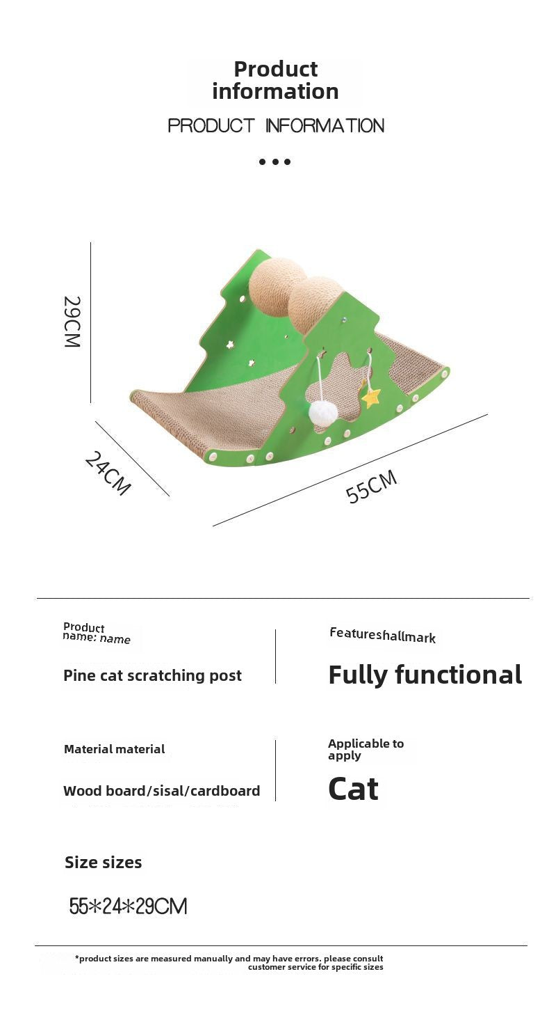 Cactus shaker sofa cat scratching board is durable and does not drop debris corrugated large cat scratching to relieve boredom toy cat scratching board