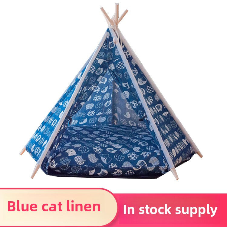 Wholesale Pet Tent Cat Kennel Rabbit Teddy Bee Bear Nest Four Seasons Cat Dog Tent Nest