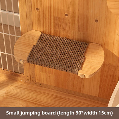 Cat villa interior cat box springboard hammock hammock basket fan board hanging ball scratching column cat head cat scratching board