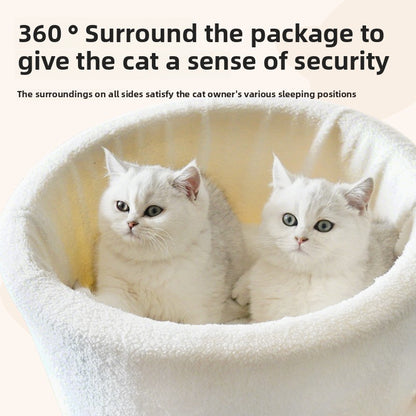 Wholesale new comfortable and fun self-hi guest coffee cup high value creative cartoon cup warm pet nest cat nest