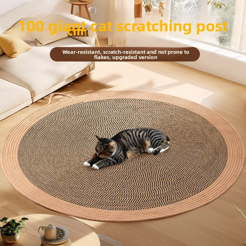 Cat cushions for sleeping in summer are wear-resistant and cannot drop chips. Pet supplies. Rattan mat, cat ice mat, floor mat, cat scratching board.