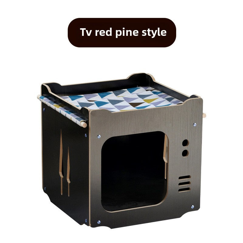 Wholesale cat litter, cat hammock cat tree cat box closed Yueshang cat litter cat pad