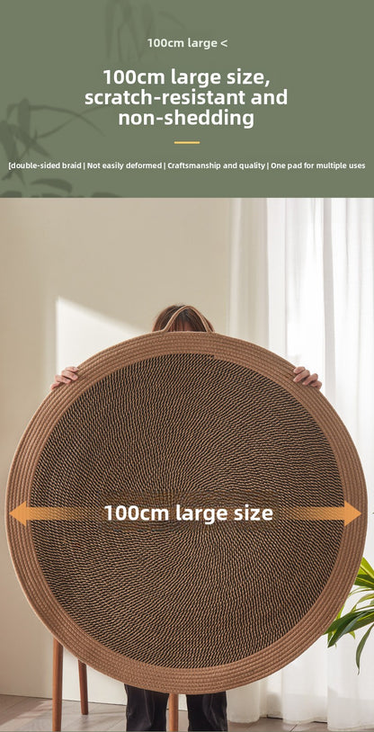 Cat cushions for sleeping in summer are wear-resistant and cannot drop chips. Pet supplies. Rattan mat, cat ice mat, floor mat, cat scratching board.