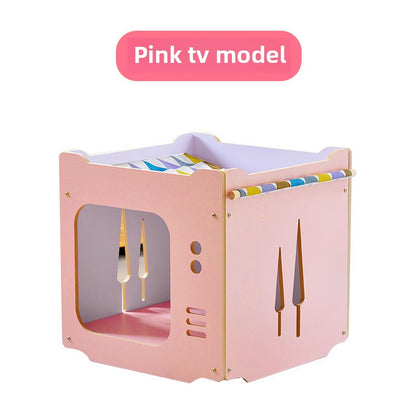 Wholesale cat litter, cat hammock cat tree cat box closed Yueshang cat litter cat pad