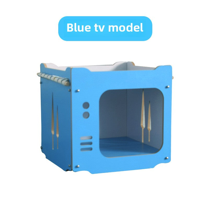 Wholesale cat litter, cat hammock cat tree cat box closed Yueshang cat litter cat pad