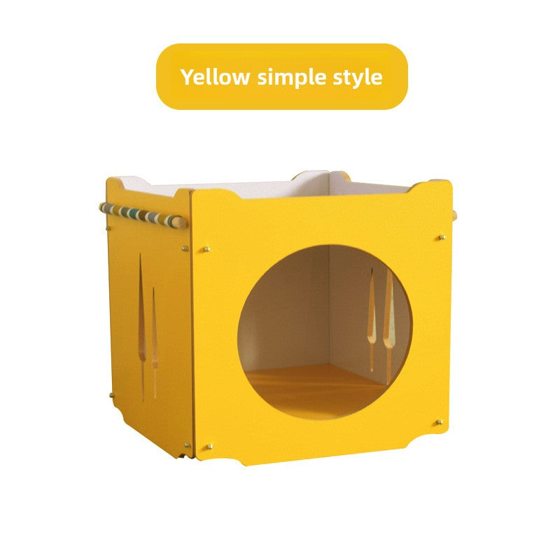 Wholesale cat litter, cat hammock cat tree cat box closed Yueshang cat litter cat pad