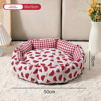 Cat litter, warm and safe in winter, kennel, universal in all seasons, cat mat, winter sleeping nest, pet supplies