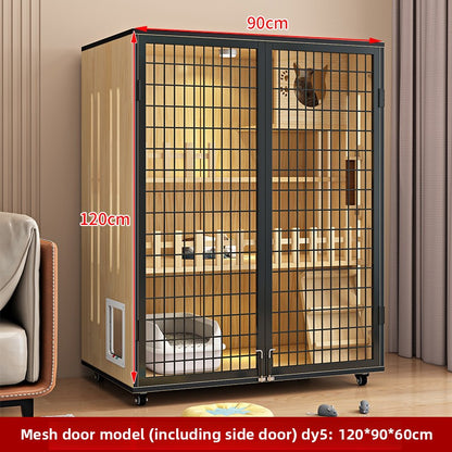 Wholesale Cat Villa Wooden Cat House  Integrated   Indoor Panoramic Cat Room