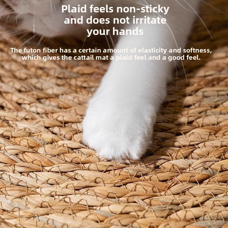 Woven Cushion Cat Claw Pad Self-Hi Ball Integrated Sleeping Pad Washable Grinding Artifact Cat Scratch Pad Spot