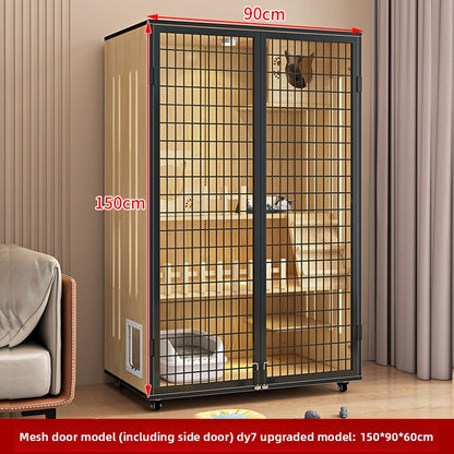 Wholesale Cat Villa Wooden Cat House  Integrated   Indoor Panoramic Cat Room