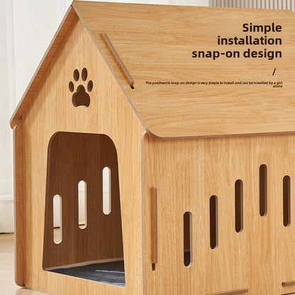 Small Medium Large Dog Kennel Pet Supplies Four Seasons Universal Cat House Small Medium Large Indoor Outdoor Pet Cat Nest