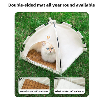 Wholesale pet tent nest foldable cat outdoor tent dog small house