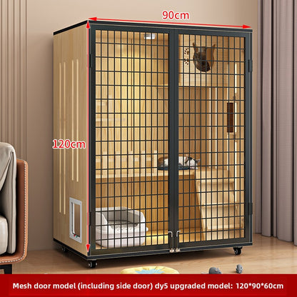 Wholesale Cat Villa Wooden Cat House  Integrated   Indoor Panoramic Cat Room