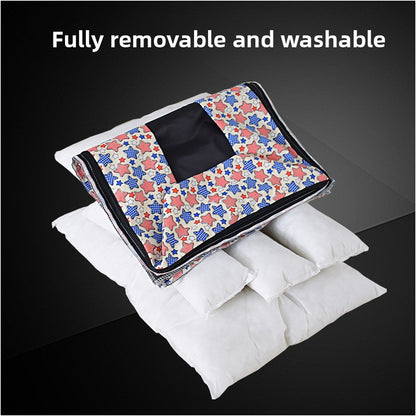 Wholesale summer pet cat kennel pad cage bite resistant full dismantling teddy than bear golden retriever dog kennel