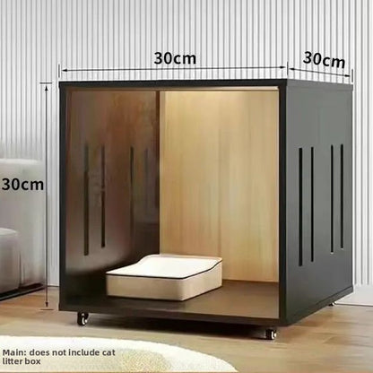 Wholesale Iron Mesh Cat Villa Pet Cabinet Cat Cage Household Indoor Cat Nest Cat House Large Space Cat House Cat House Cabinet